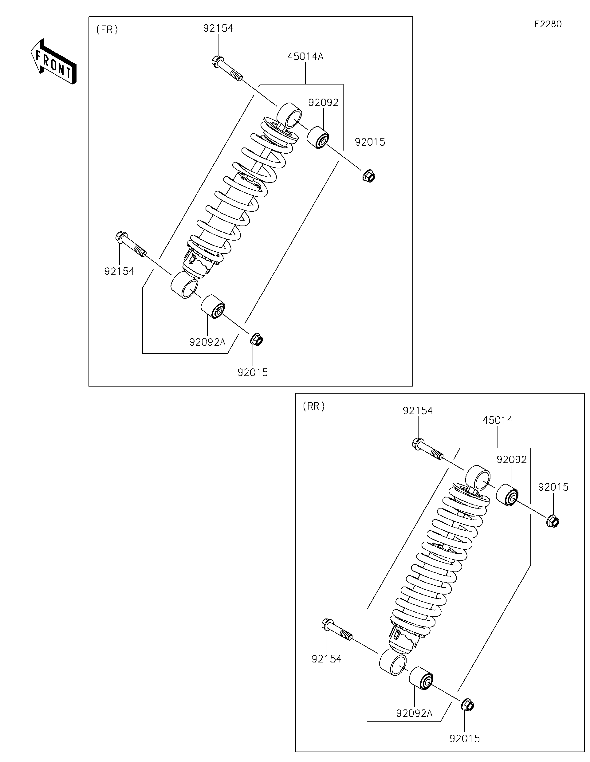 2021 Kawasaki Utility Vehicles Parts-Finder Diagrams | B&B