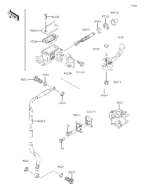 Front Master Cylinder