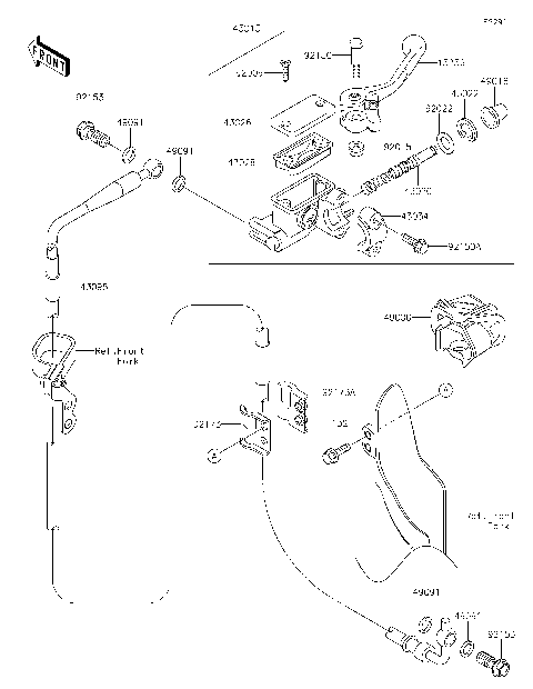 Front Master Cylinder