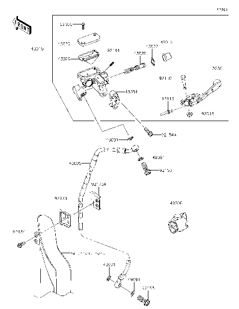 Front Master Cylinder
