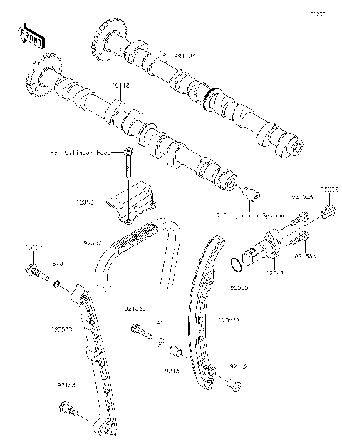 Camshaft(s)/Tensioner