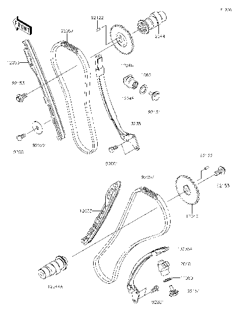 Camshaft(s)/Tensioner