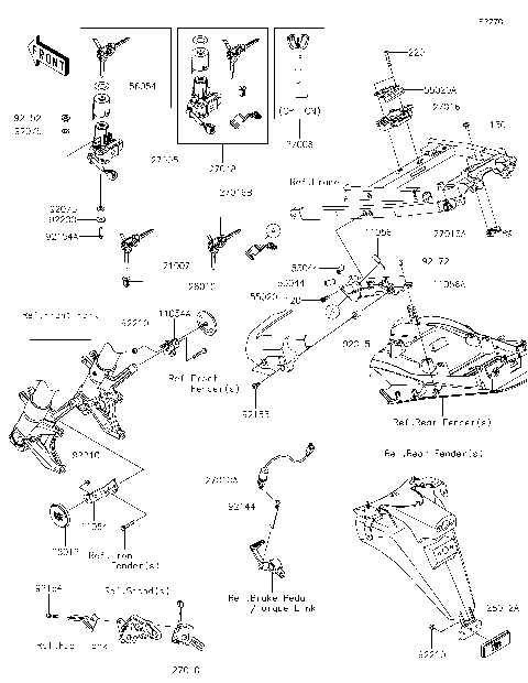 Ignition Switch/Locks/Reflectors