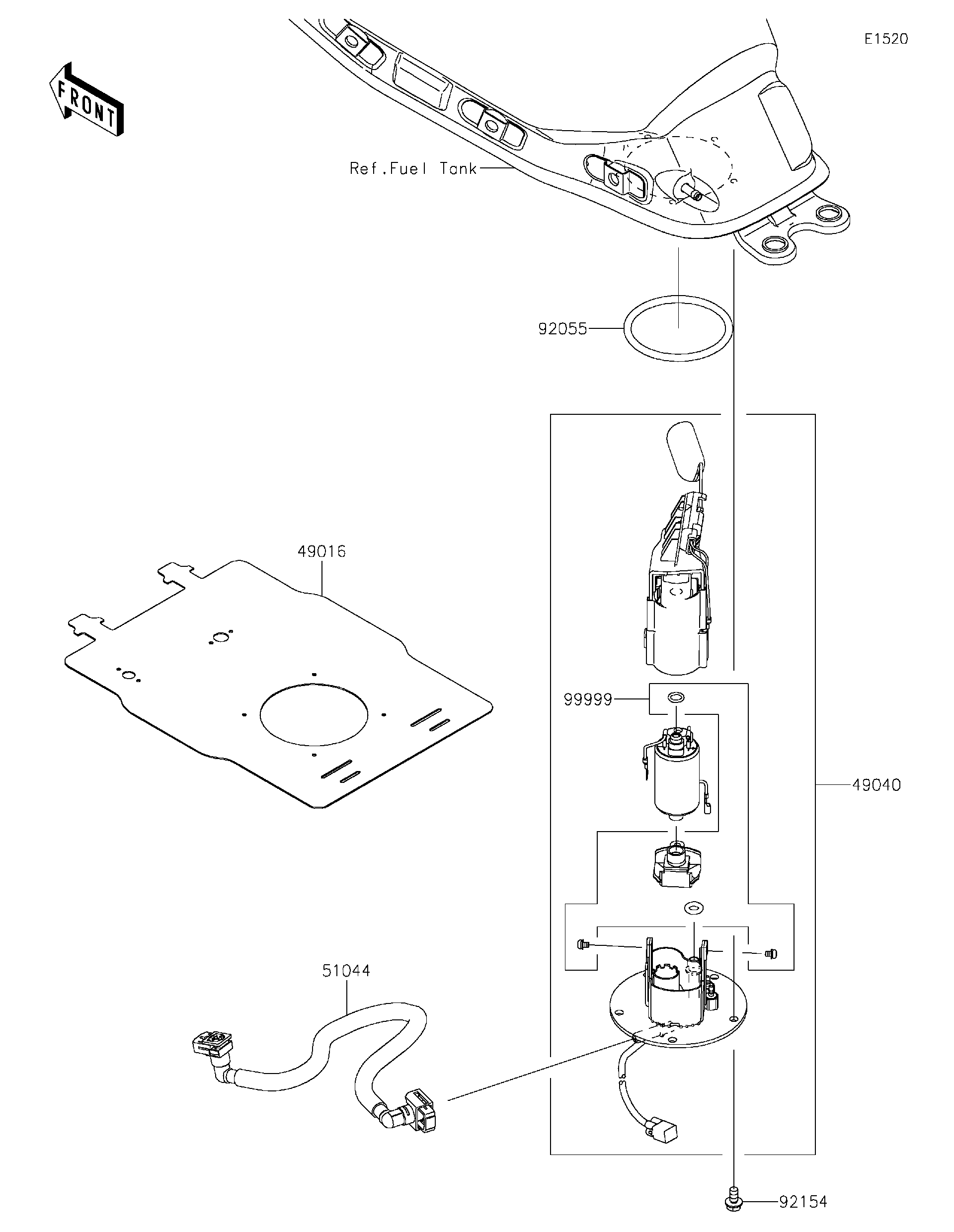 2021 Kawasaki Motorcycles Parts-Finder Diagrams | Mt. Holly