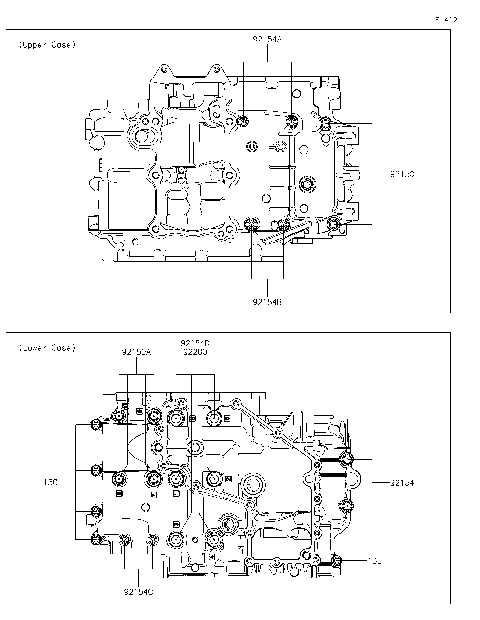 Crankcase Bolt Pattern