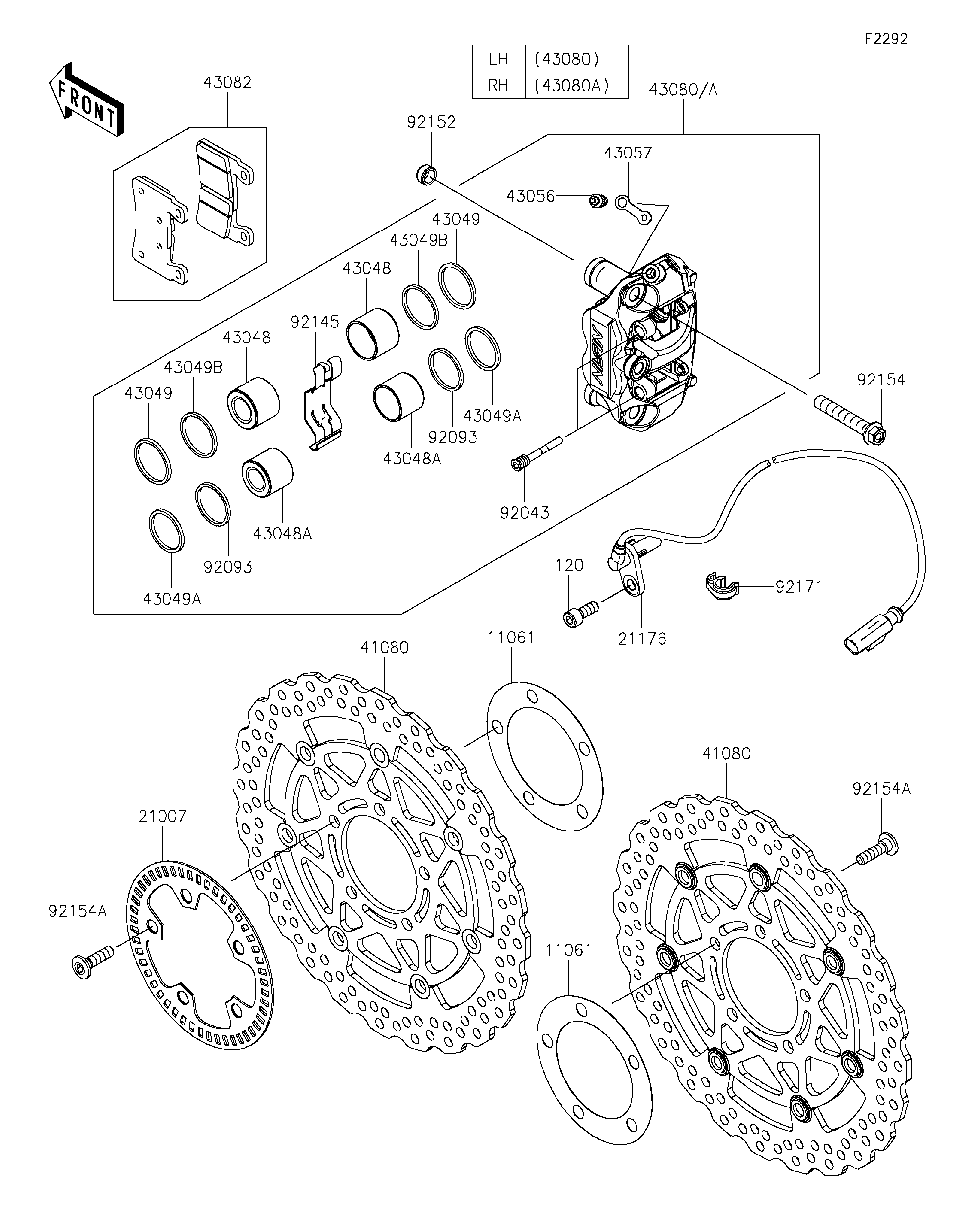 2021 Kawasaki Motorcycles Parts-Finder Diagrams | Xtreme Of
