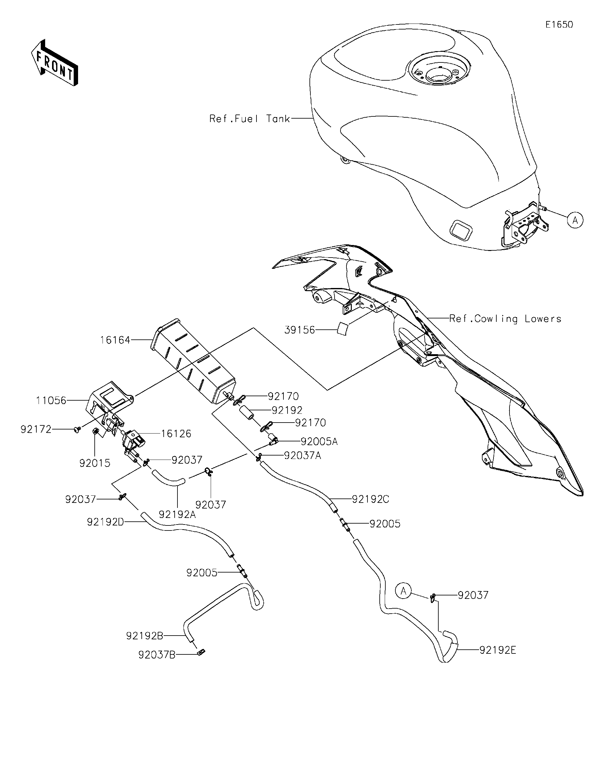2021 Kawasaki Motorcycles Parts-Finder Diagrams | Mt. Holly