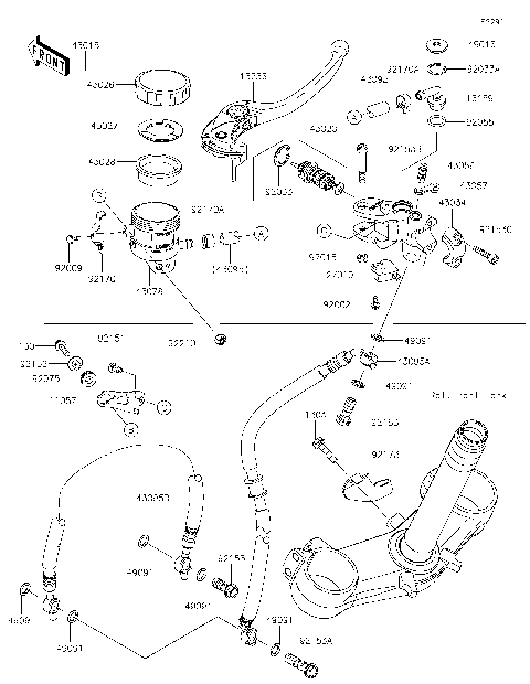 Front Master Cylinder