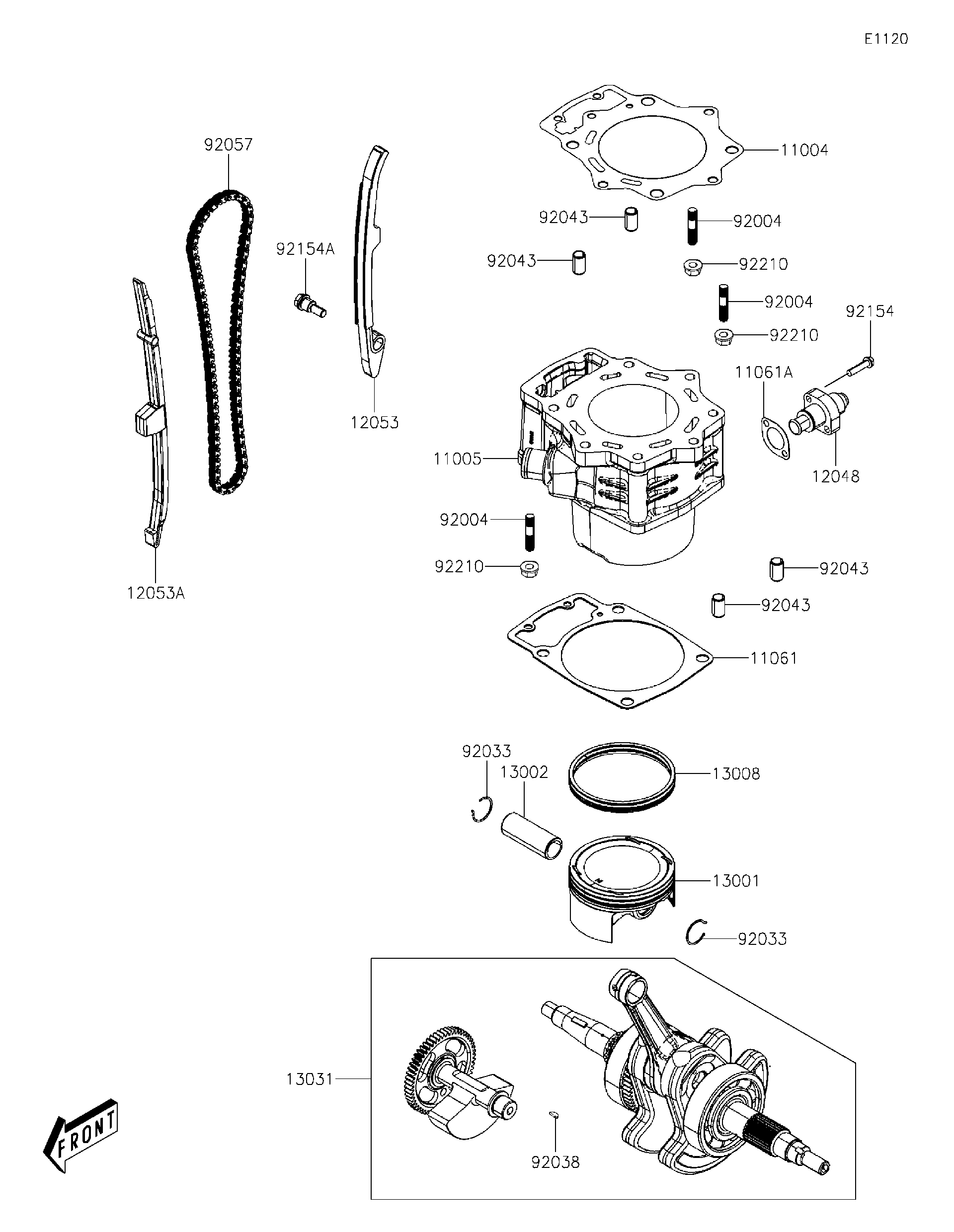 2021 Kawasaki Utility Vehicles Parts-Finder Diagrams | B&B
