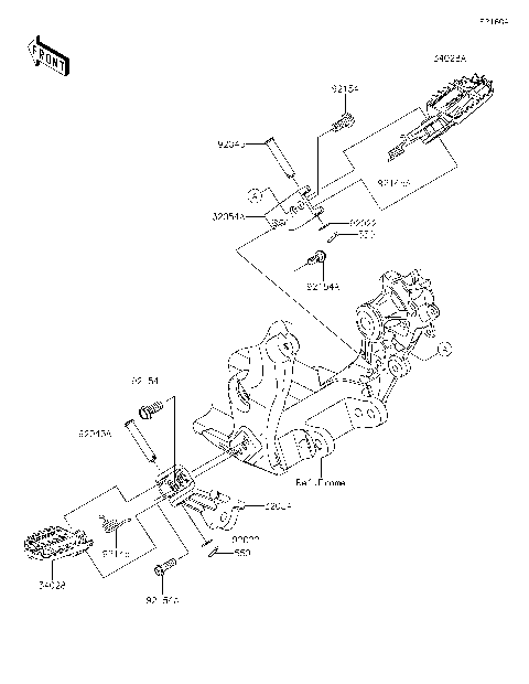 Footrests(DPFNN/DRFNN)
