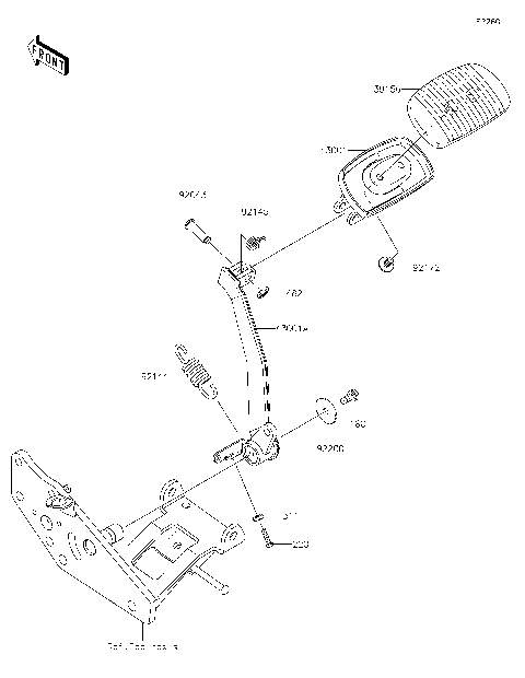 Brake Pedal/Torque Link