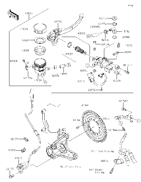 Front Master Cylinder