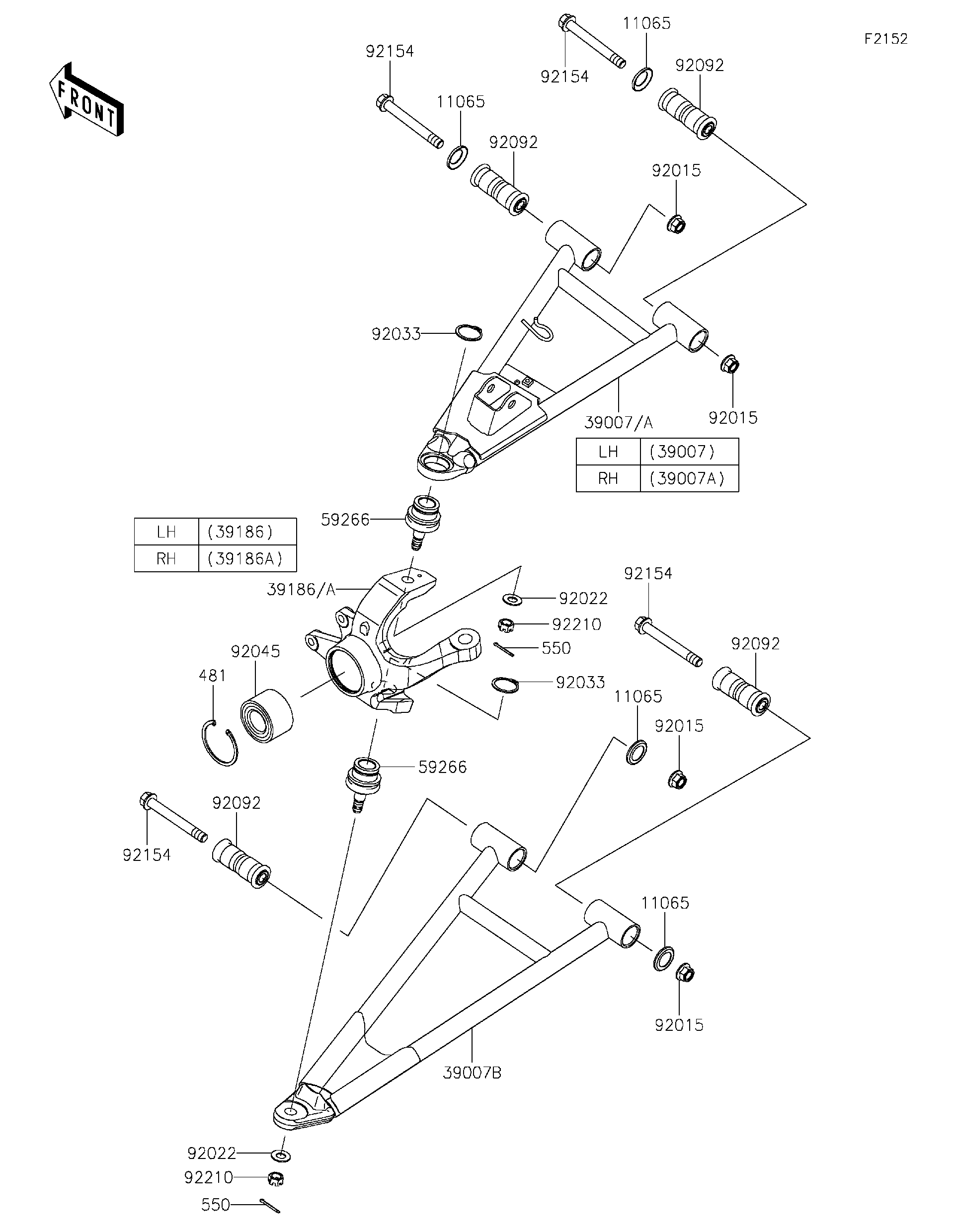 moneページ 1993 Kawasaki ZX600 Ninja K414-1) misc bike bolts parts