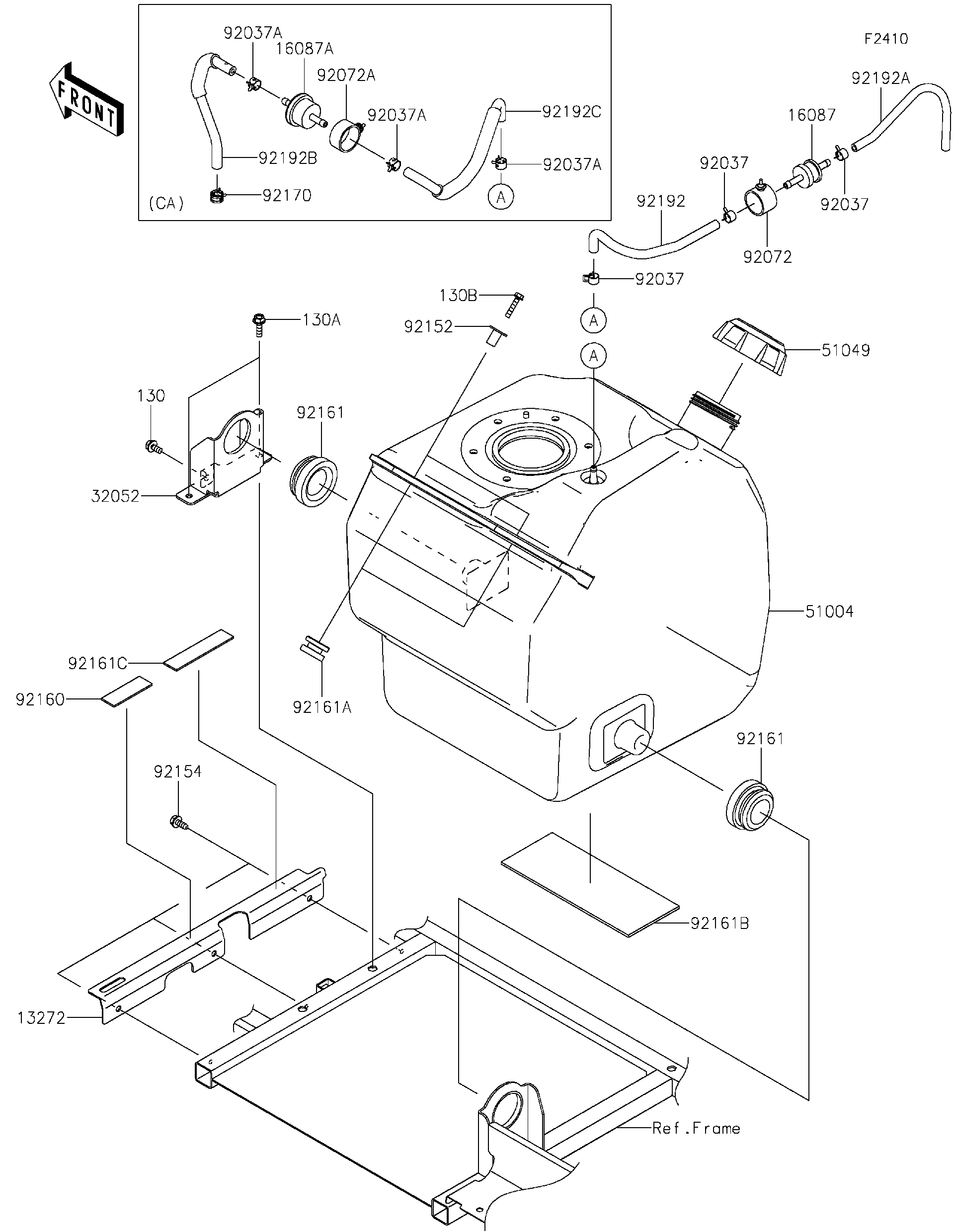 2021 Kawasaki Utility Vehicles Parts-Finder Diagrams