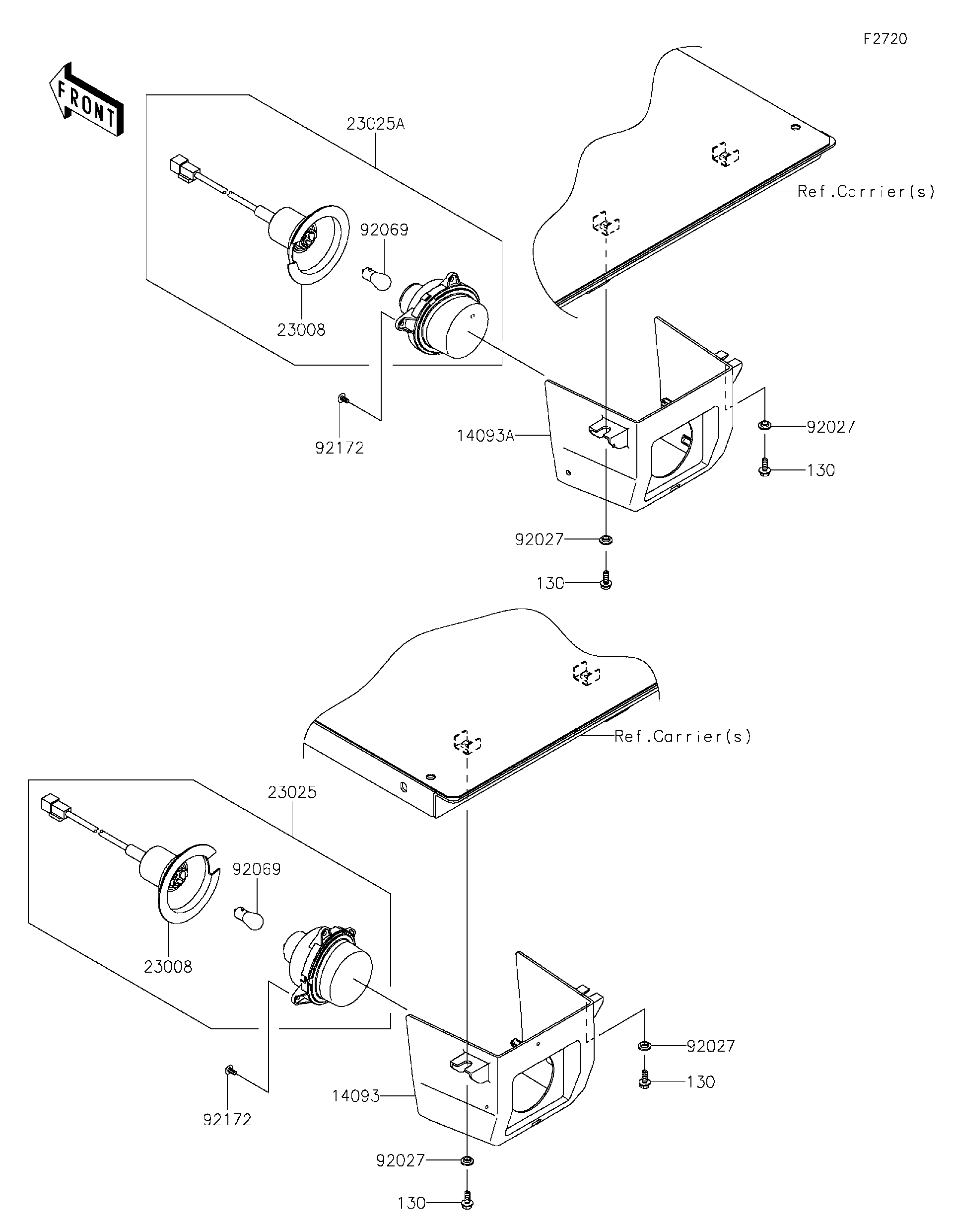 2023 Kawasaki Utility Vehicles Parts-Finder Diagrams