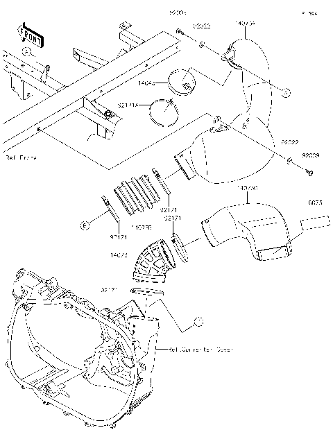 Air Cleaner-Belt Converter