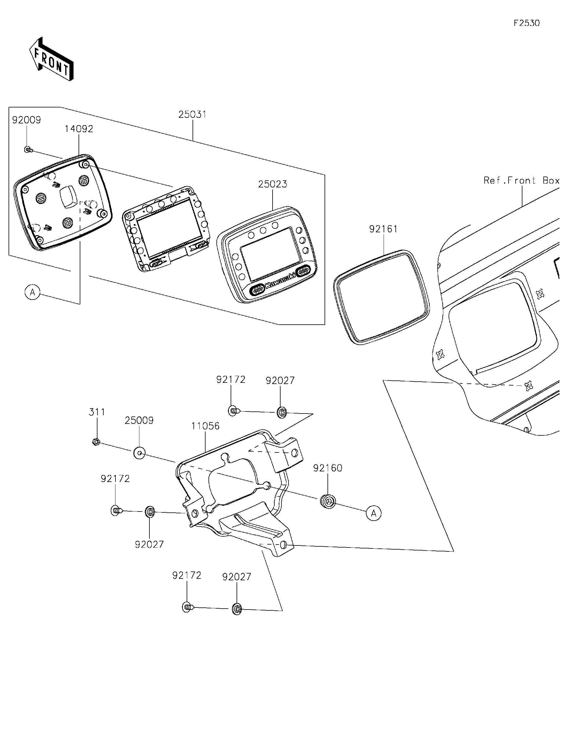 2021 Kawasaki Utility Vehicles Parts-Finder Diagrams | Cities Edge