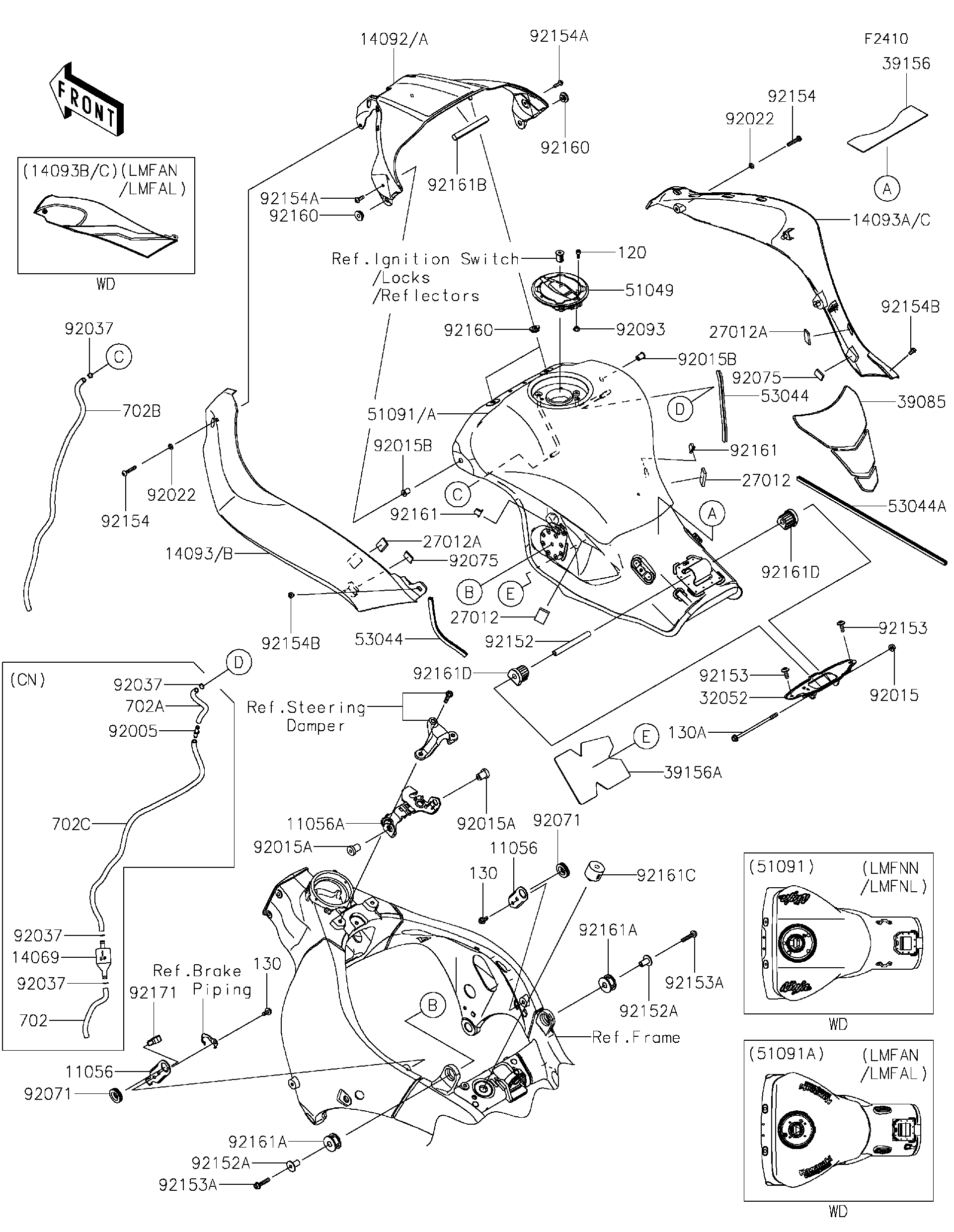 2021 Kawasaki Motorcycles Parts-Finder Diagrams | Mt. Holly