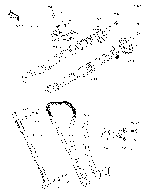Camshaft(s)/Tensioner