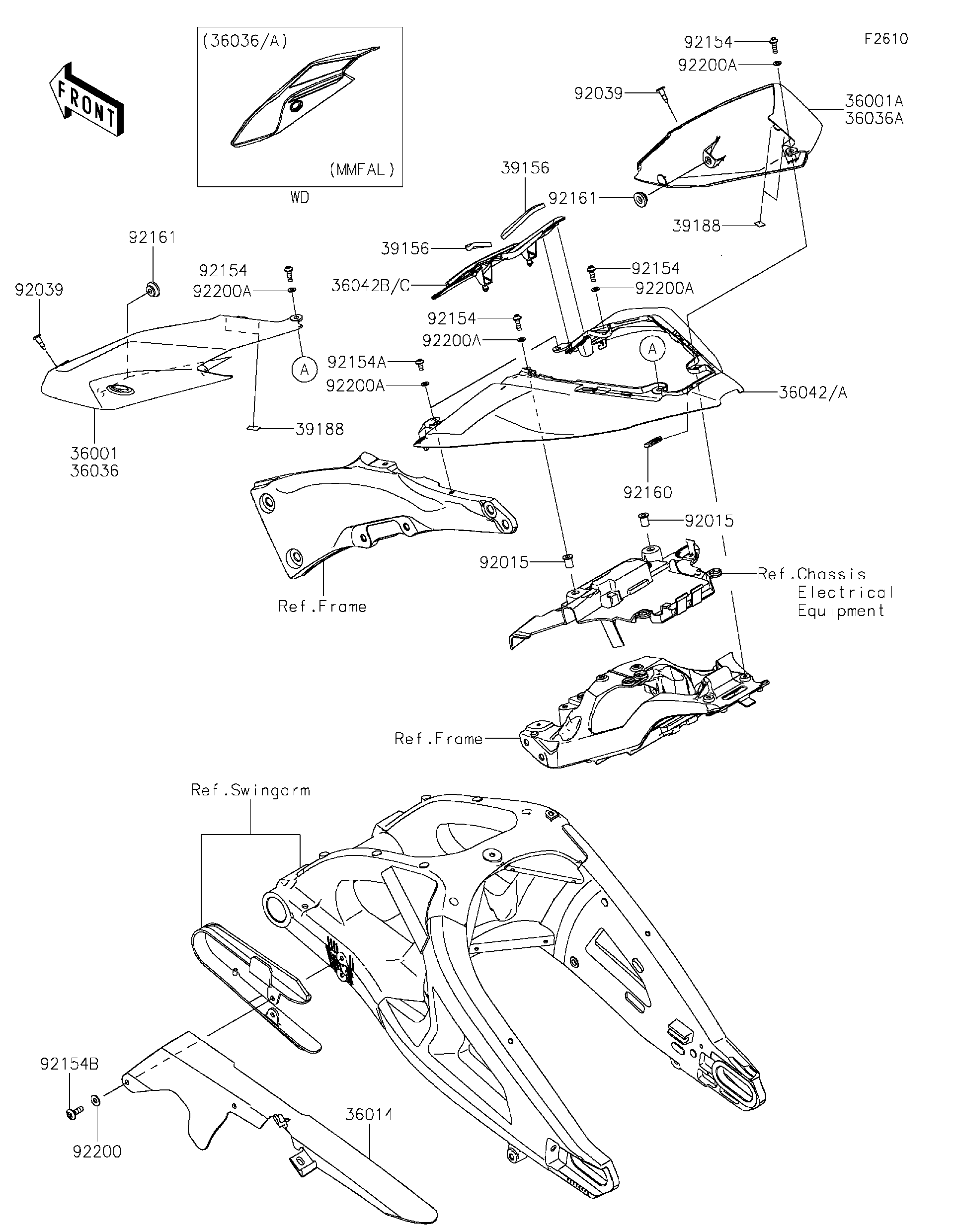 2021 Kawasaki Motorcycles Parts-Finder Diagrams | Pioneer