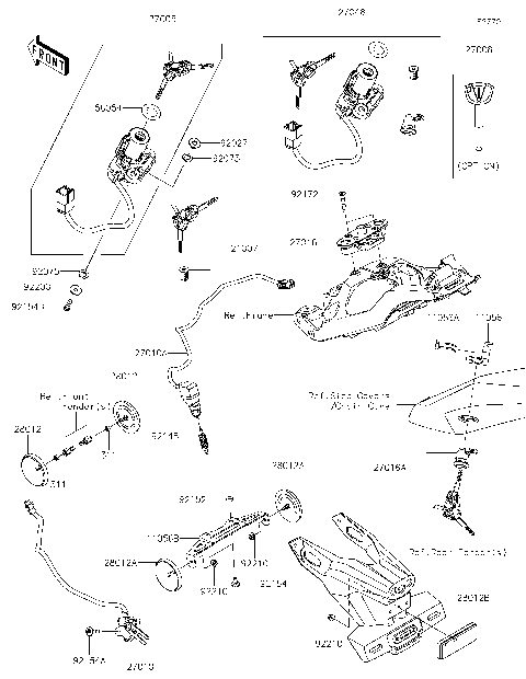Ignition Switch/Locks/Reflectors