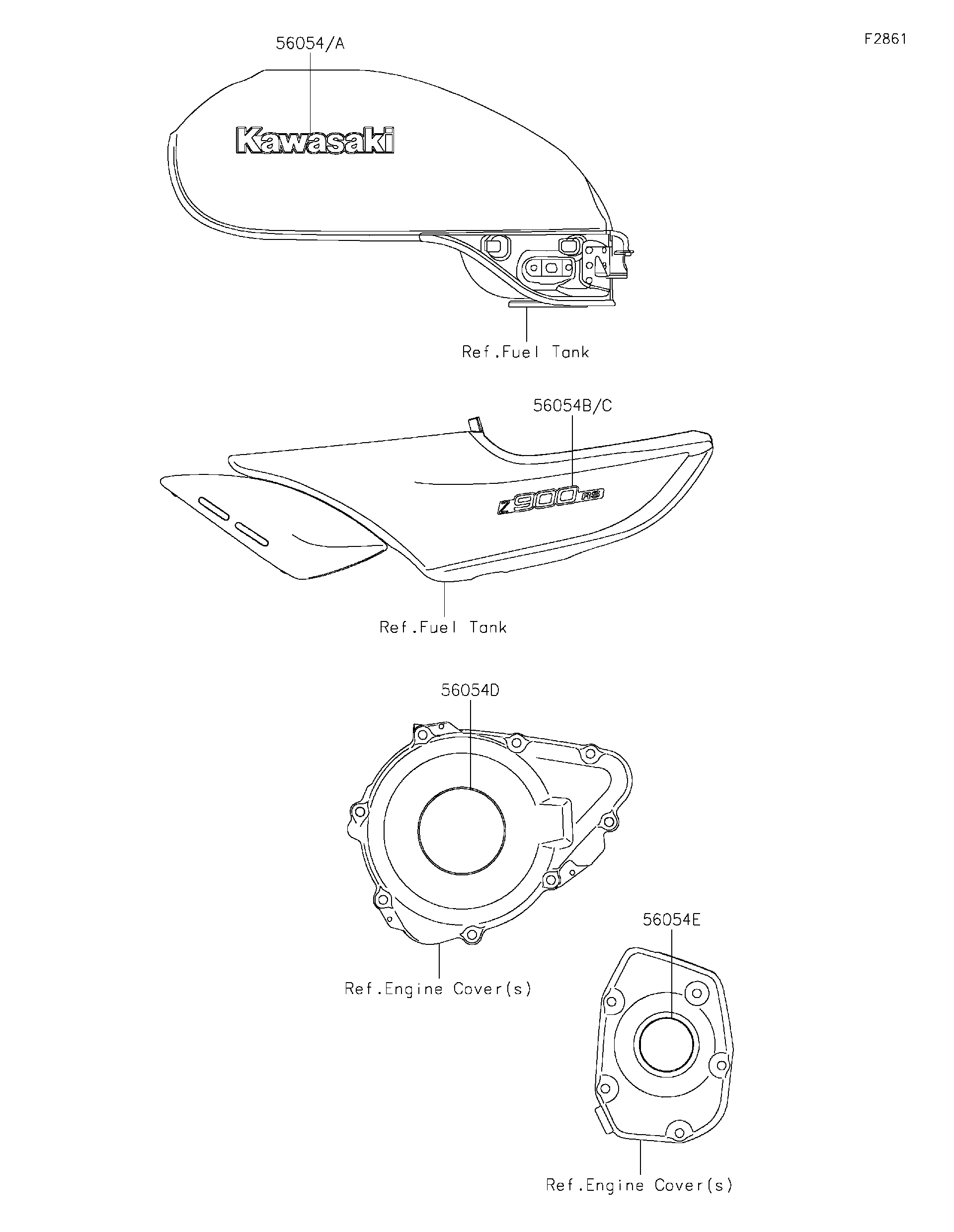 mskページ 2021 Kawasaki Motorcycles Parts-Finder Diagrams | Texas