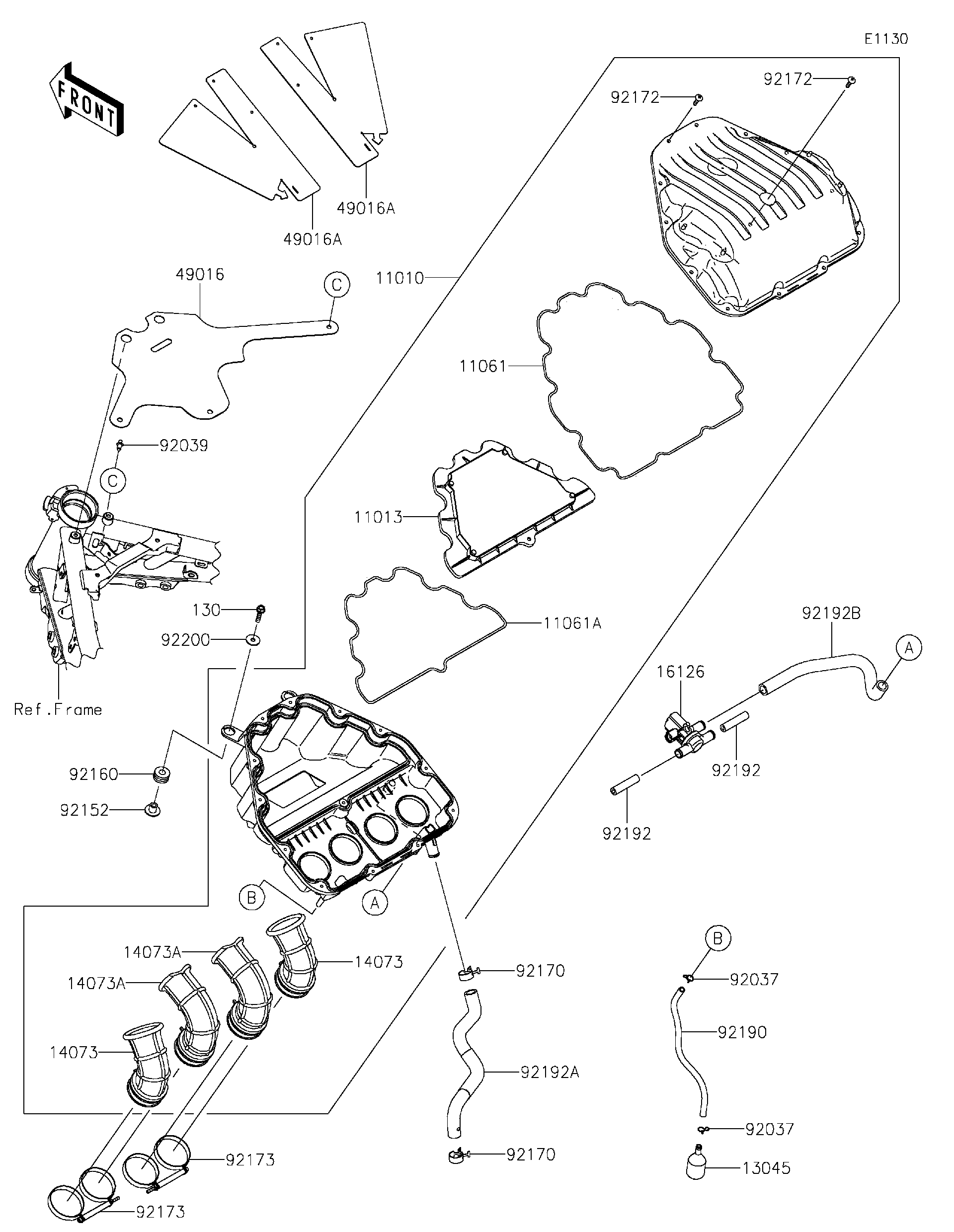 2021 Kawasaki Motorcycles Parts-Finder Diagrams | Mt. Holly
