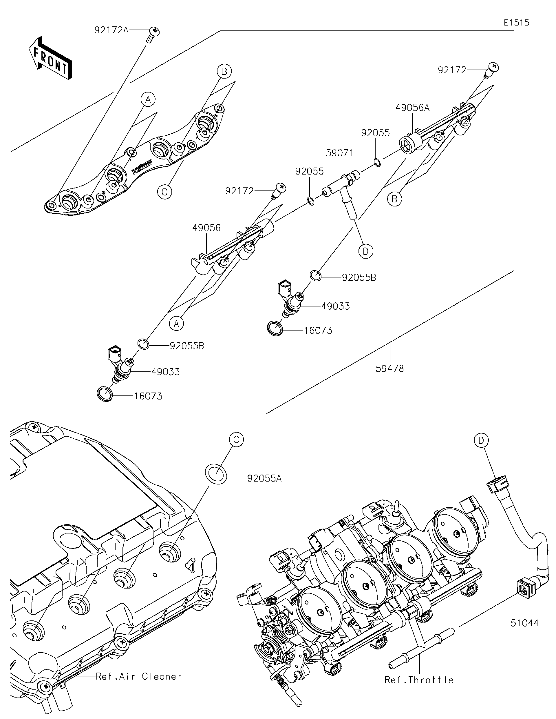 Parts Finder | Thomas Honda & Kawasaki located in Valparaiso, IN