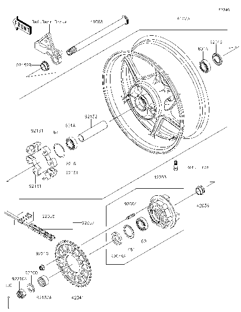 Rear Wheel/Chain