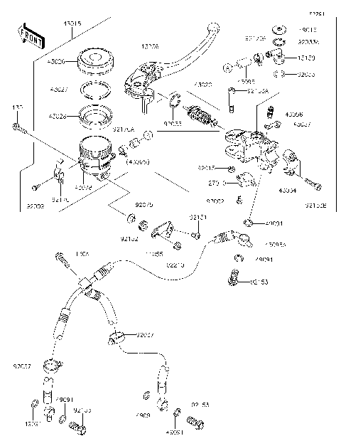 Front Master Cylinder