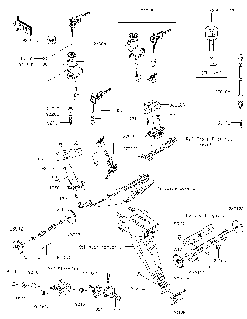 Ignition Switch/Locks/Reflectors