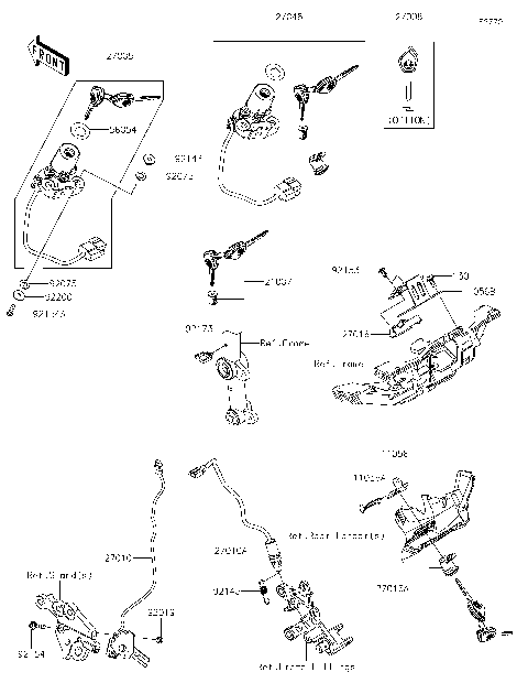 Ignition Switch/Locks/Reflectors