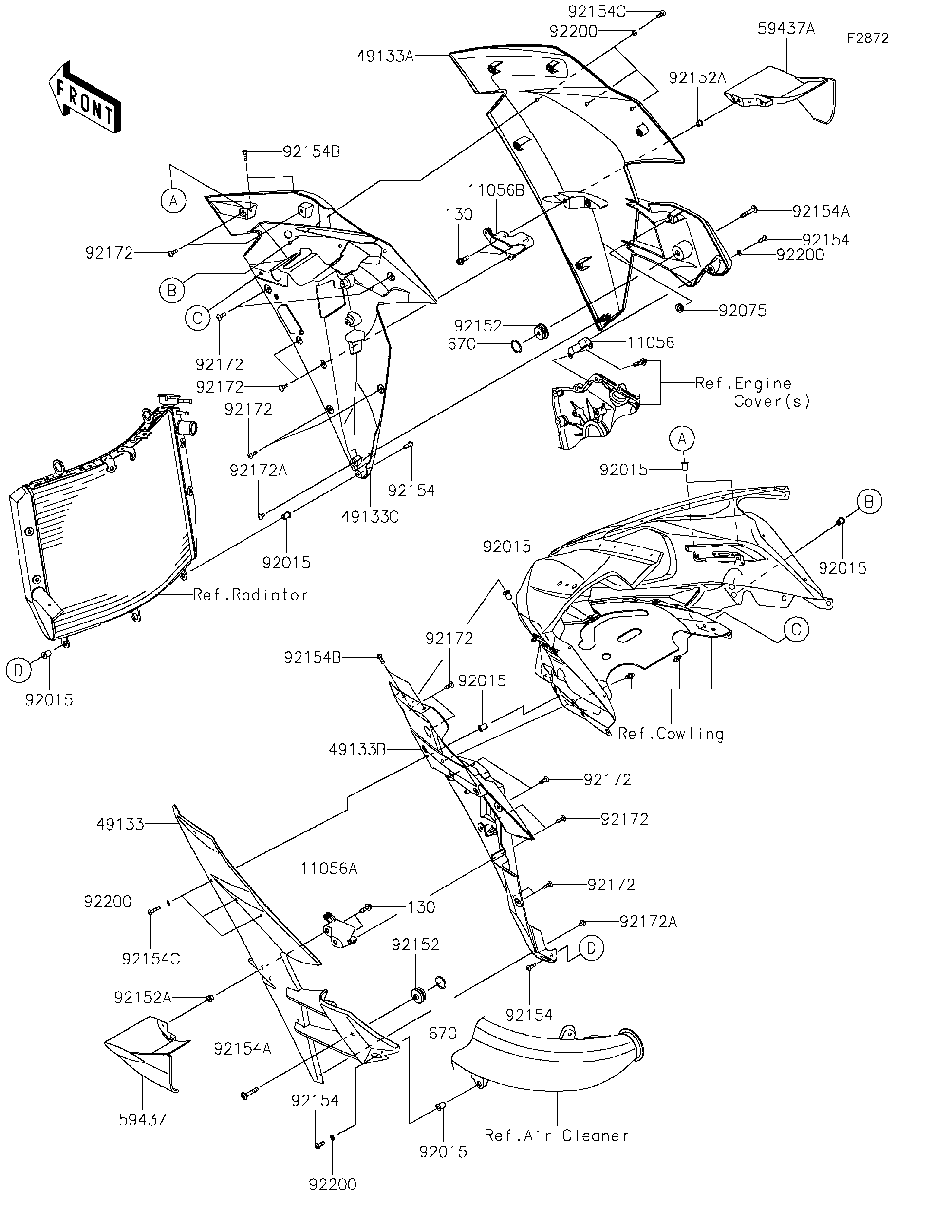 2023 Kawasaki Parts-Finder Diagrams | Texas Tractor Country