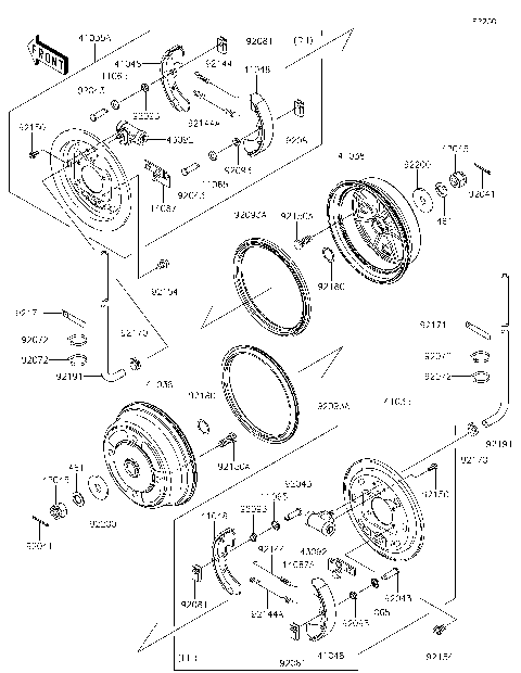 Front Hubs/Brakes
