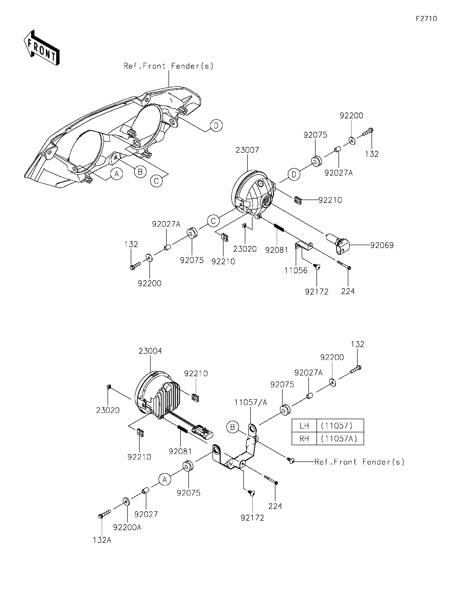 2022 Kawasaki Utility Vehicles Parts-Finder Diagrams