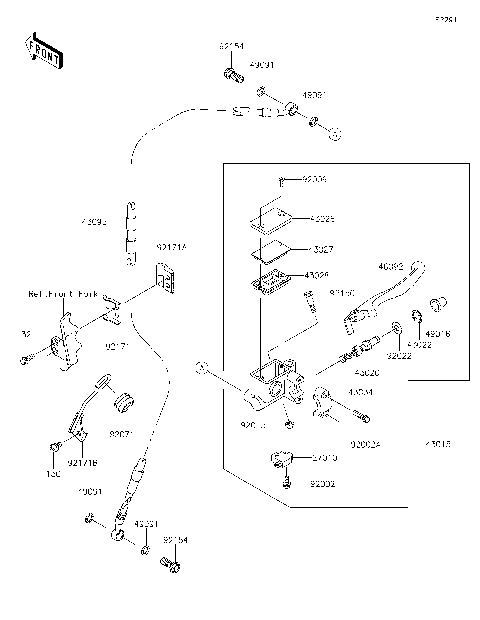Front Master Cylinder