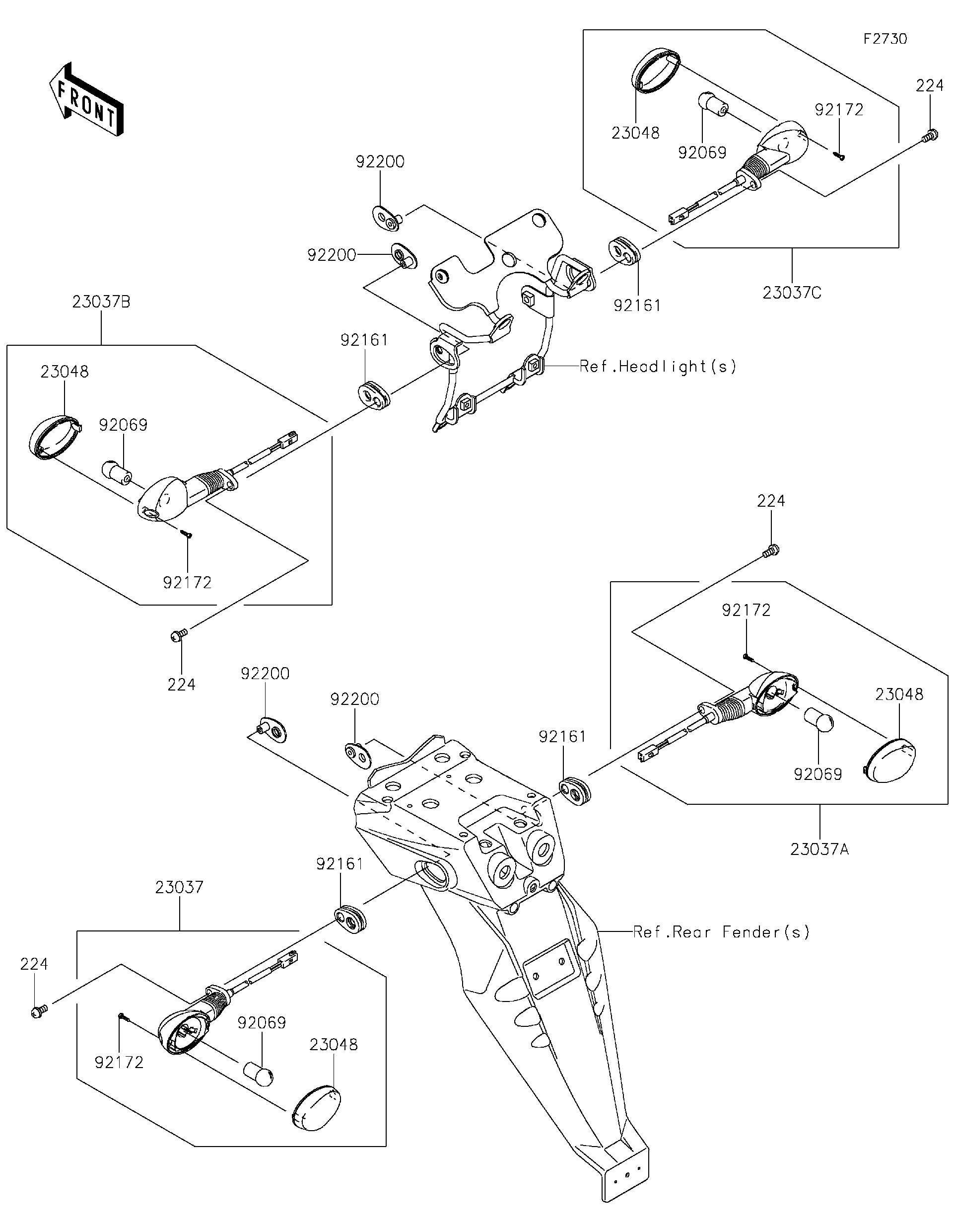 2022 Kawasaki Motorcycles Parts-Finder Diagrams | RJ Powersports