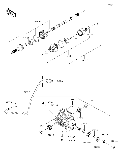 Drive Shaft-Front(ANFNN/APFNN)