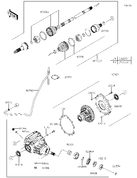 Drive Shaft-Front(BRFNN/BSSNN)