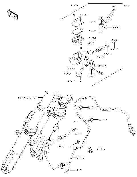 Front Master Cylinder
