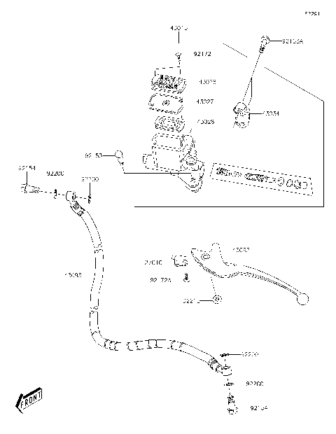 Front Master Cylinder
