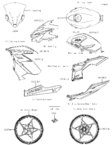 Decals(Blue)(HNFAN/HNFAL)