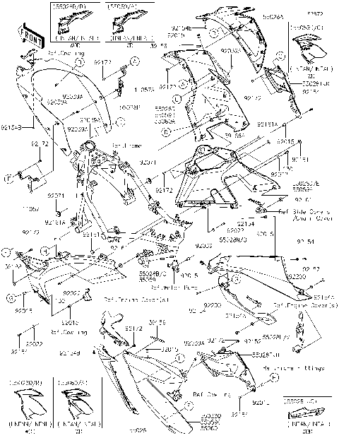 Cowling Lowers(HNFNN-HNFAL)