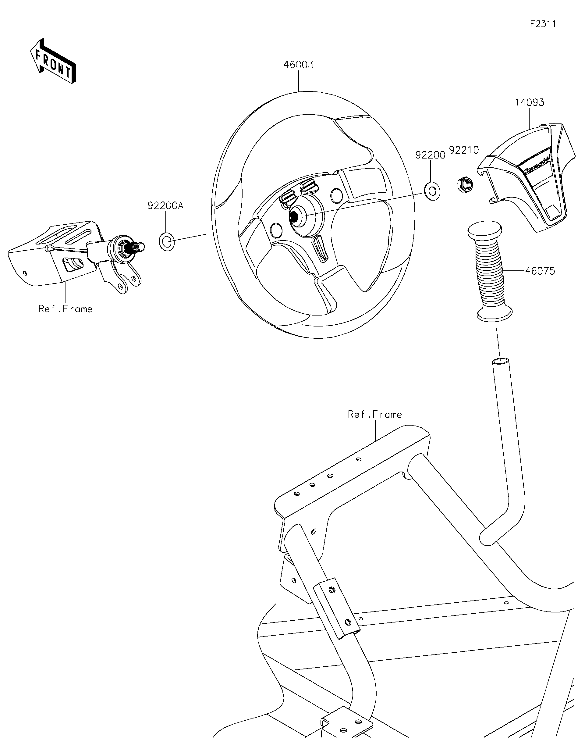 2023 Kawasaki Utility Vehicles Parts-Finder Diagrams