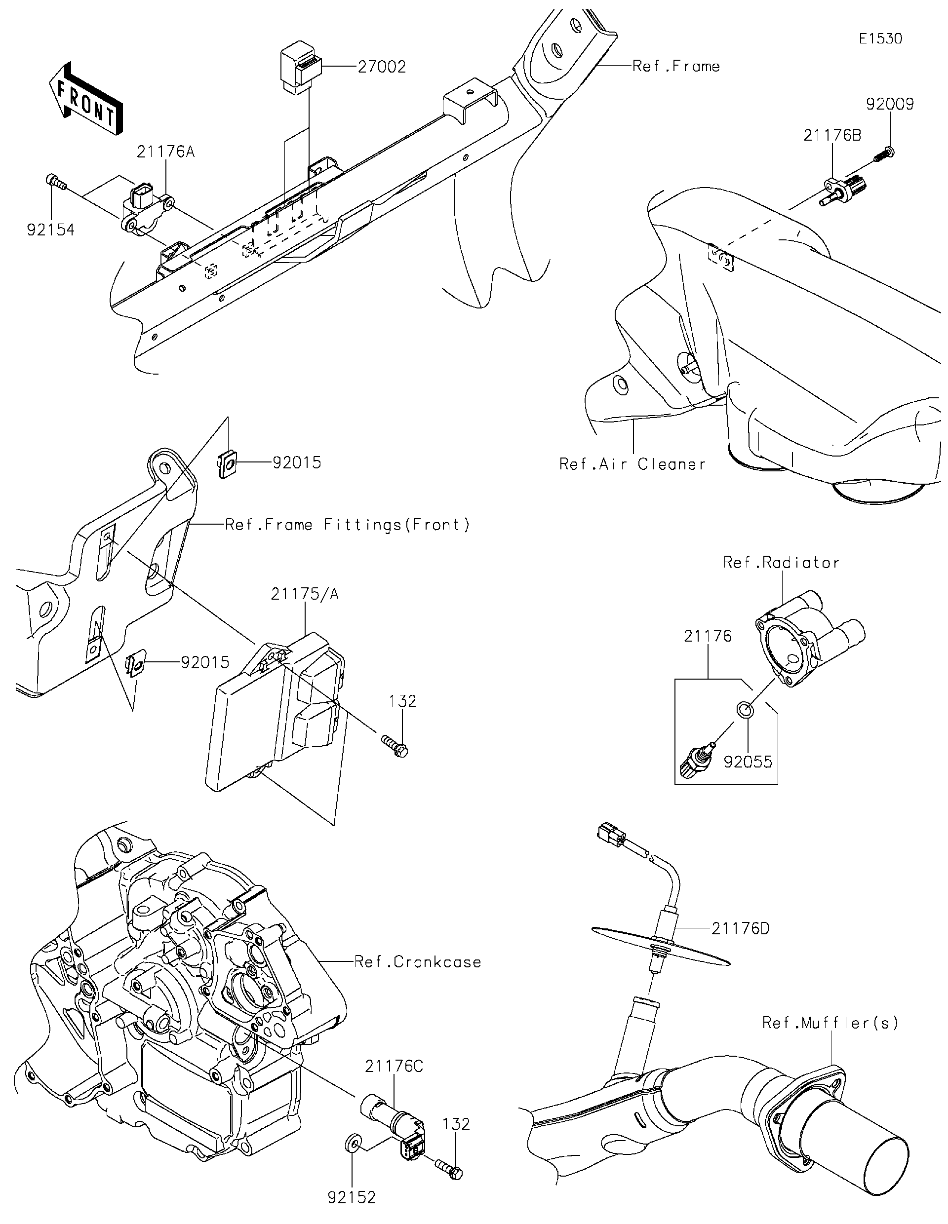 2022 Kawasaki TERYX4™ S LE (KRT800JNFNN) Fuel Injection Utility