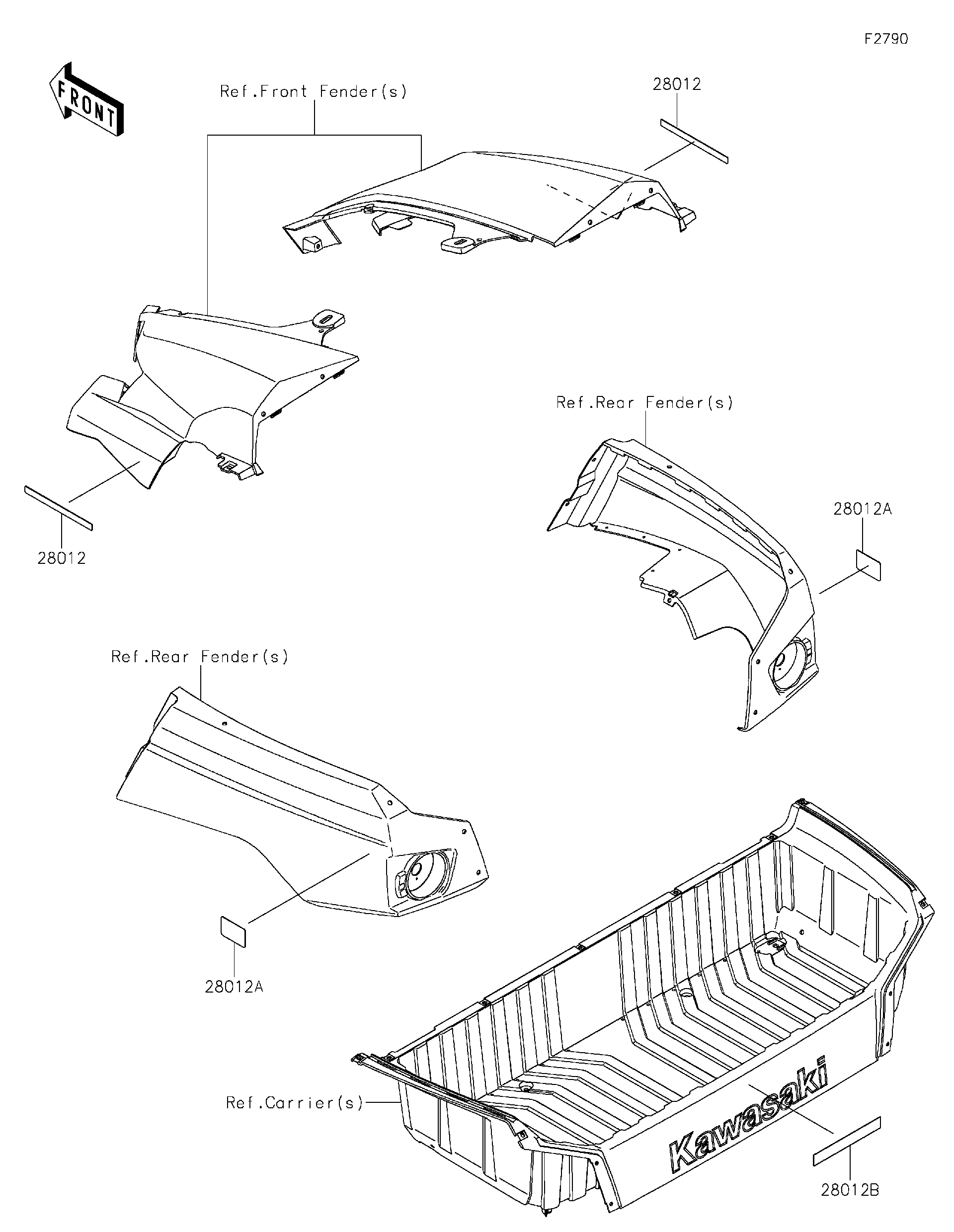 RT‐121780 出品 トリックスター / Ninja ZX-25R(23-25)レーシングフルエキゾースト