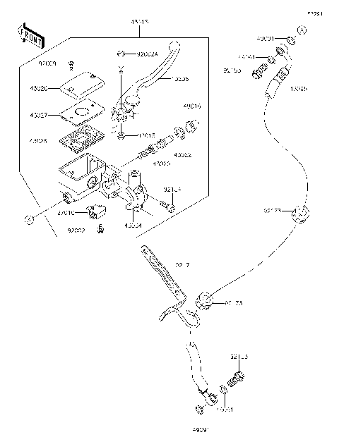 Front Master Cylinder