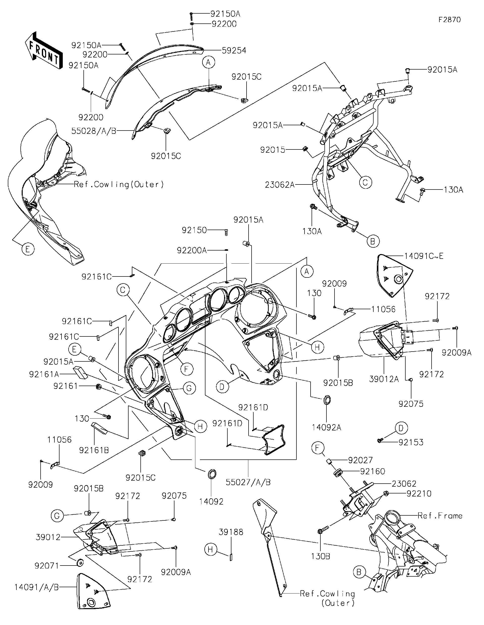 2025 Kawasaki Motorcycles Parts-Finder Diagrams | Mt. Holly
