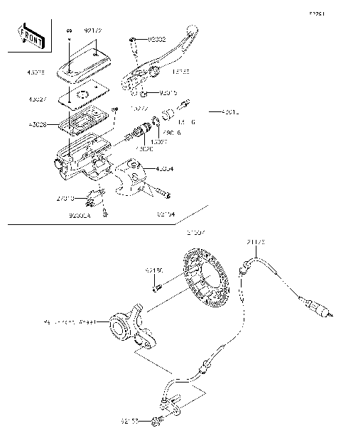 Front Master Cylinder