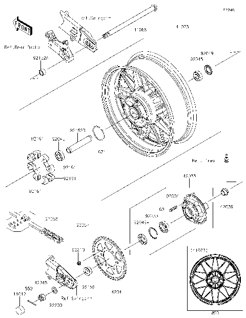 Rear Wheel/Chain